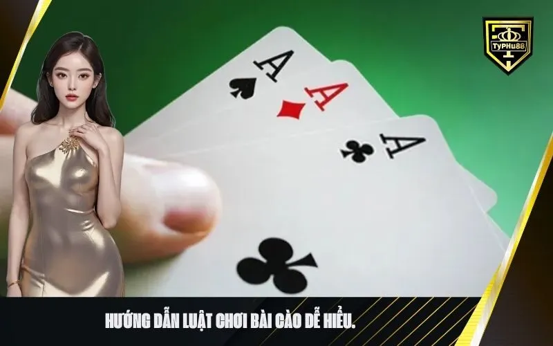 Hướng dẫn luật chơi bài cào dễ hiểu.