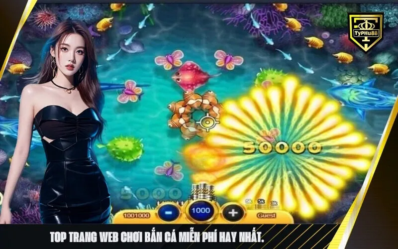 Top trang web chơi bắn cá miễn phí hay nhất.