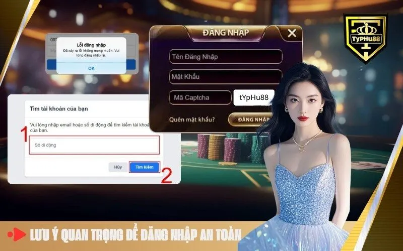 Lưu Ý Quan Trọng Để Đăng Nhập An Toàn