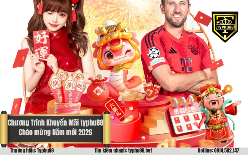 Chương Trình Khuyến Mãi typhu88 Chào mừng Năm mới 2026