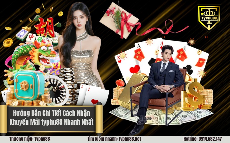 Hướng Dẫn Chi Tiết Cách Nhận Khuyến Mãi typhu88 Nhanh Nhất